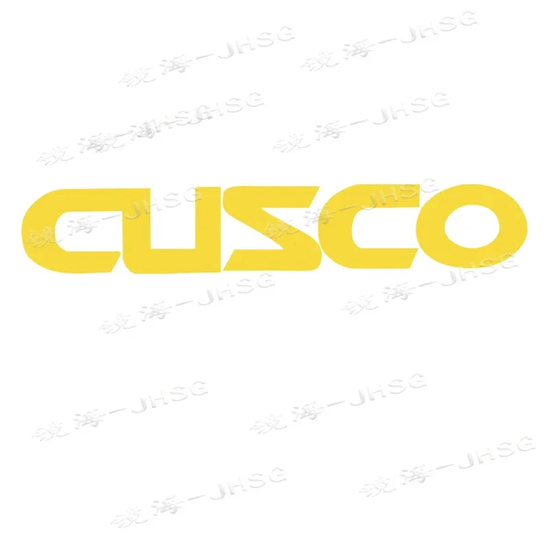 Cusco Sticker Waterproof Scratch Resistant Vinyl Cars