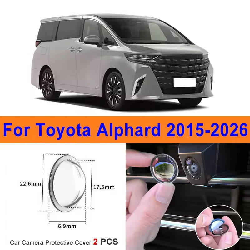 For Toyota Alphard 2015-2026 2PCS 360 Reverse Image Camera Cover