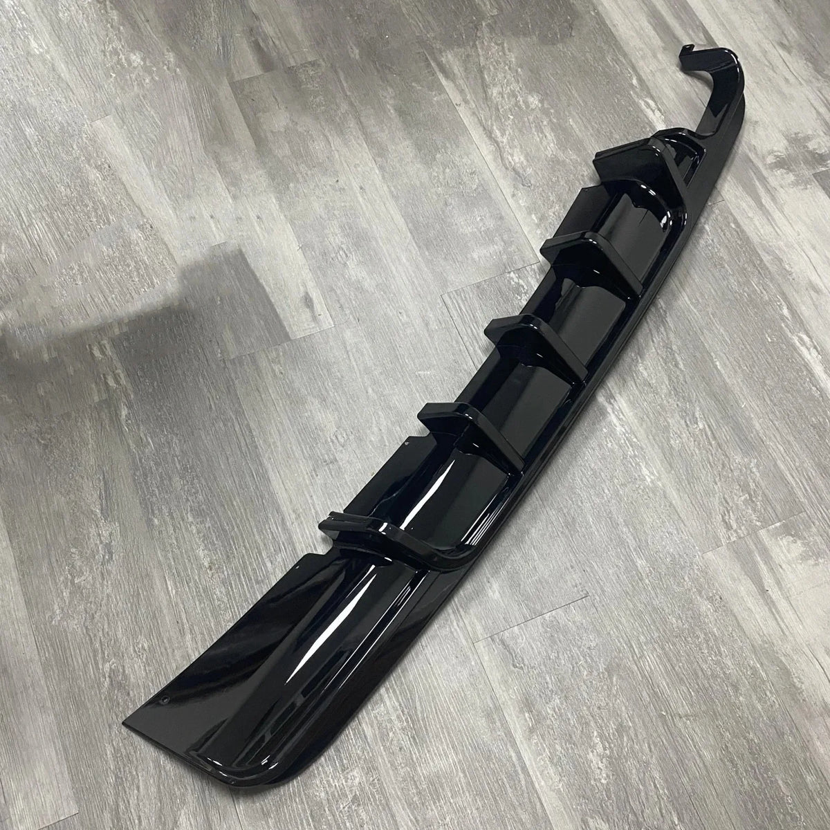 For BMW 3 Series E46 M-Sport Gloss Black Rear Bumper Diffuser