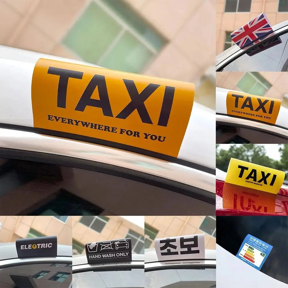 Creative Let S Go Wash Tag Sticker Waterproof Sunproof