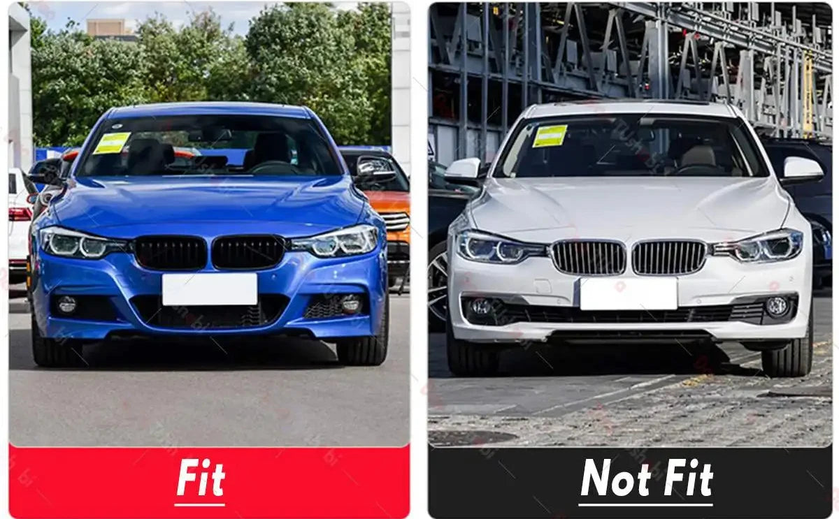 For BMW F30 3 Series 2012-2018 M Front Lip Chin Bumper Aprons