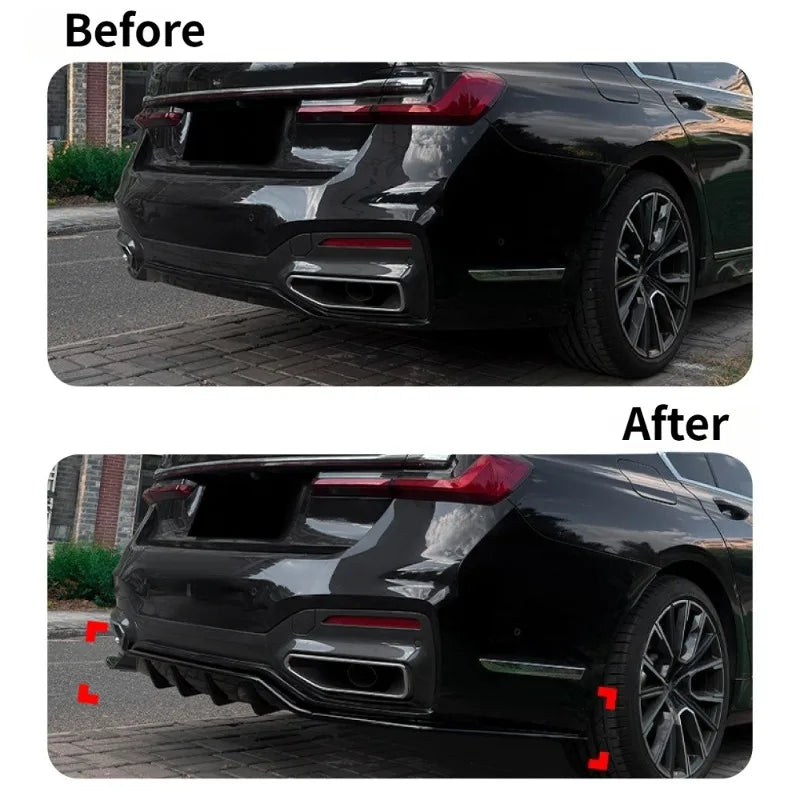 Gloss Rear Bumper Diffuser Splitter Fits BMW Series G11