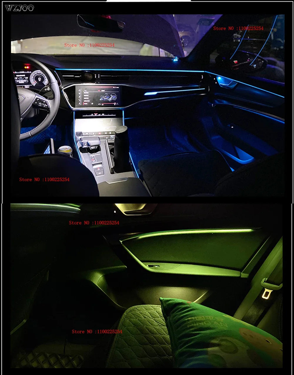 For Audi A6 A6L C8 2019-2025 Interior Ambient Full Modification