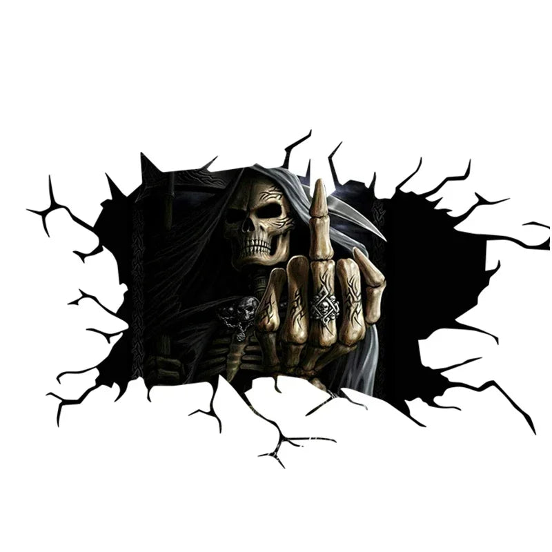 Stickers Halloween Floor Wall Skeleton Horror Sticker