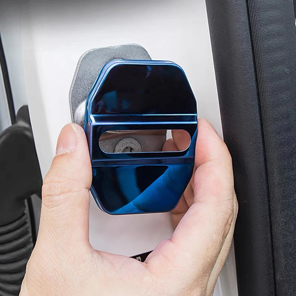 For BMW X1 X2 X3 X4 4PCS Door Lock Cover Sticker Case X5 X6 X7
