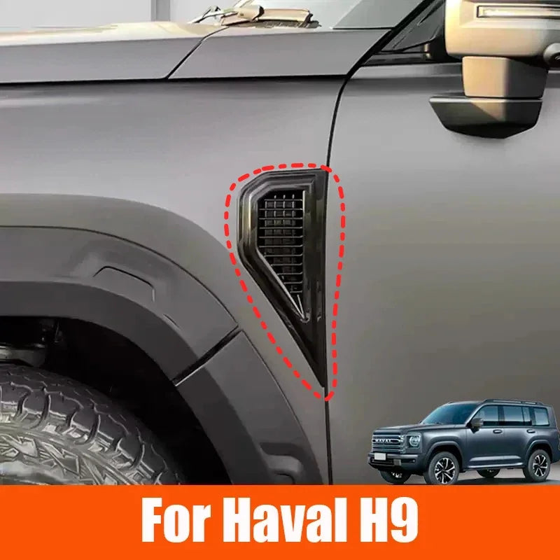 For Haval H9 2ND Mkii 2024 Leaf Board Stickers Modified ABS