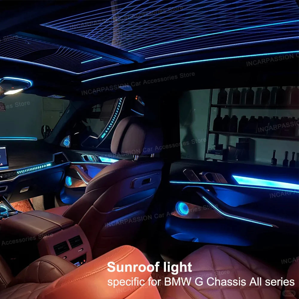 For BMW 2 3 4 5 Colors Sunroof Ambient 6GT Series G20 G30 G05 G06