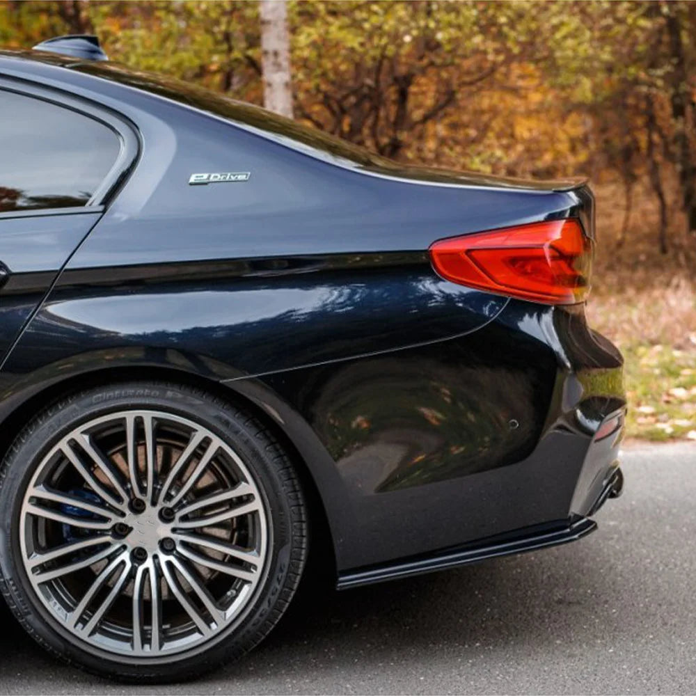 For BMW 5 Series G30 G31 Rear Bumper Diffuser Side Splitters F90