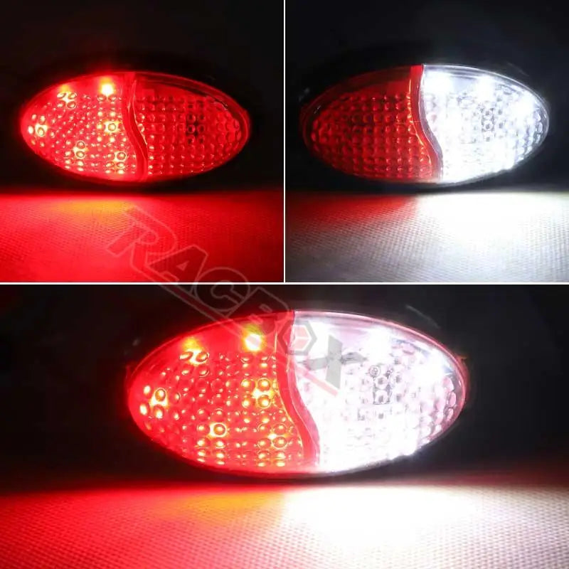Clearance 12V 24V Side Marker Red White Trailer Truck