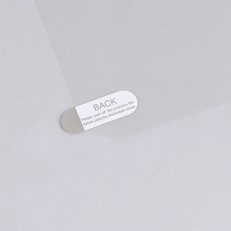 2PCS Transparent Dash Cam Electrostatic Sticker Film Glass