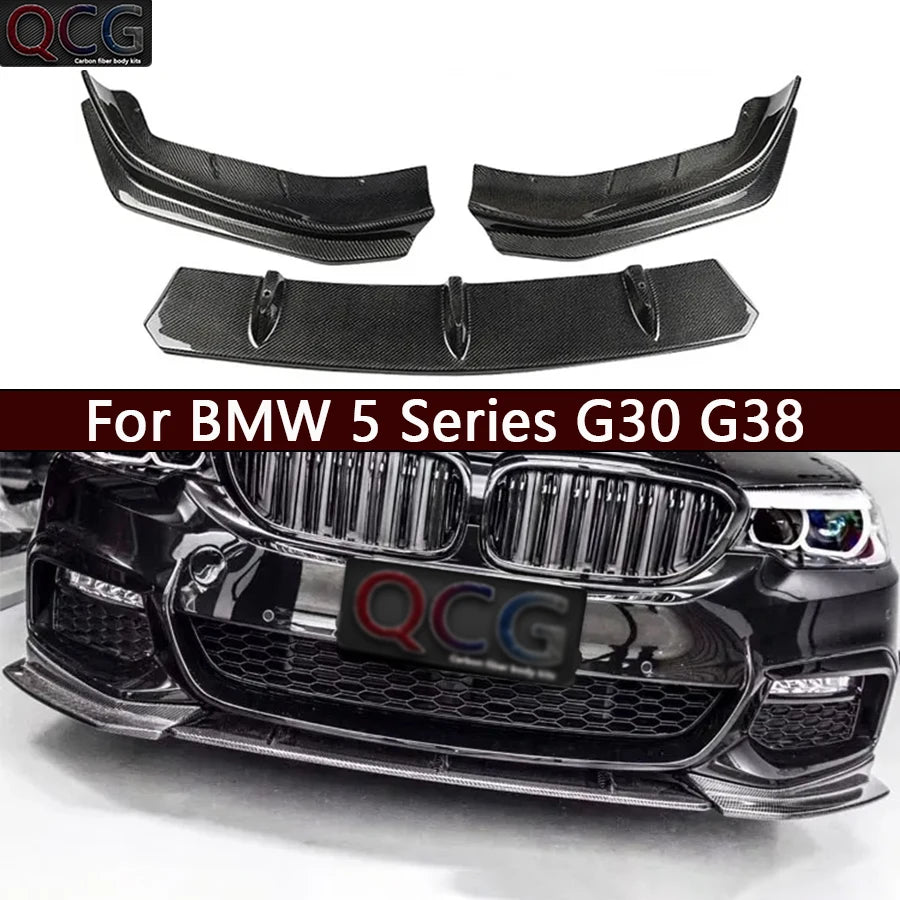 For BMW 5 Series G30 G38 540I 530 2017-2020 Carbon Fiber Front