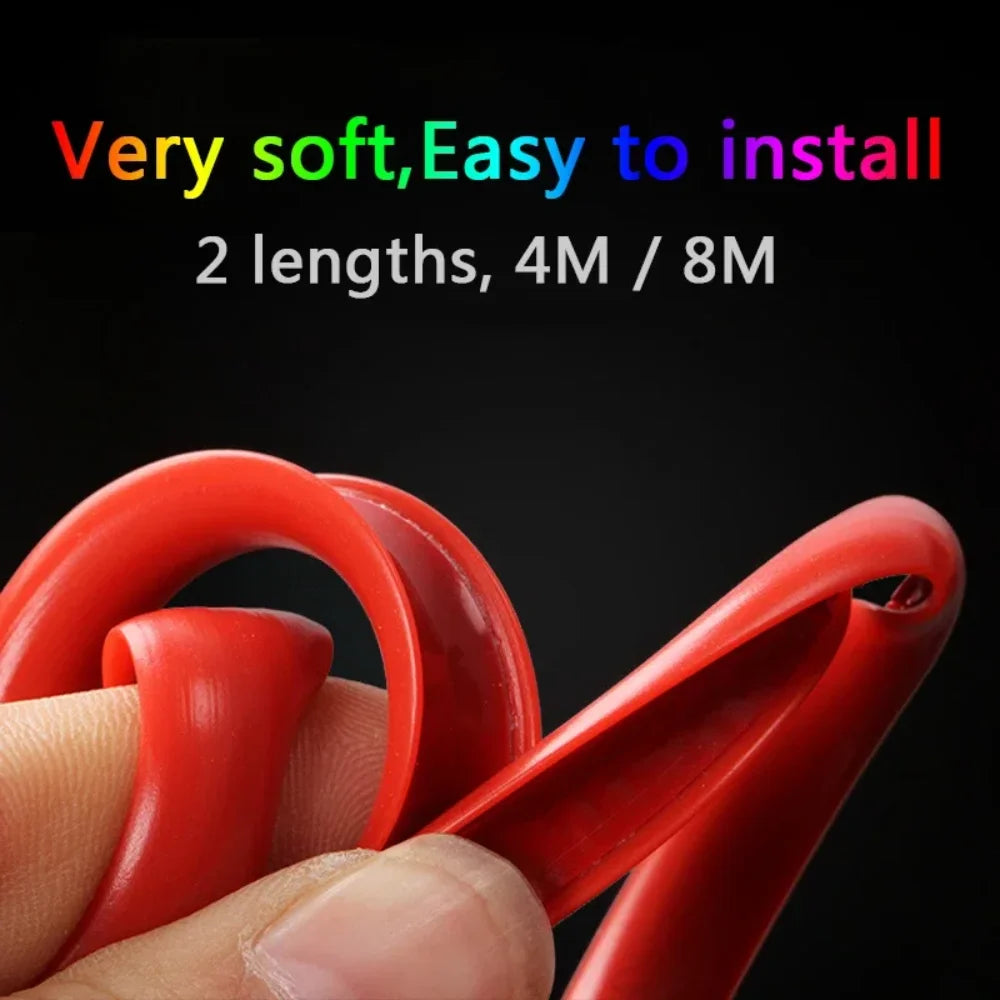 8M Rim Protect Strip Wheel Edge Protector Sticker Tire
