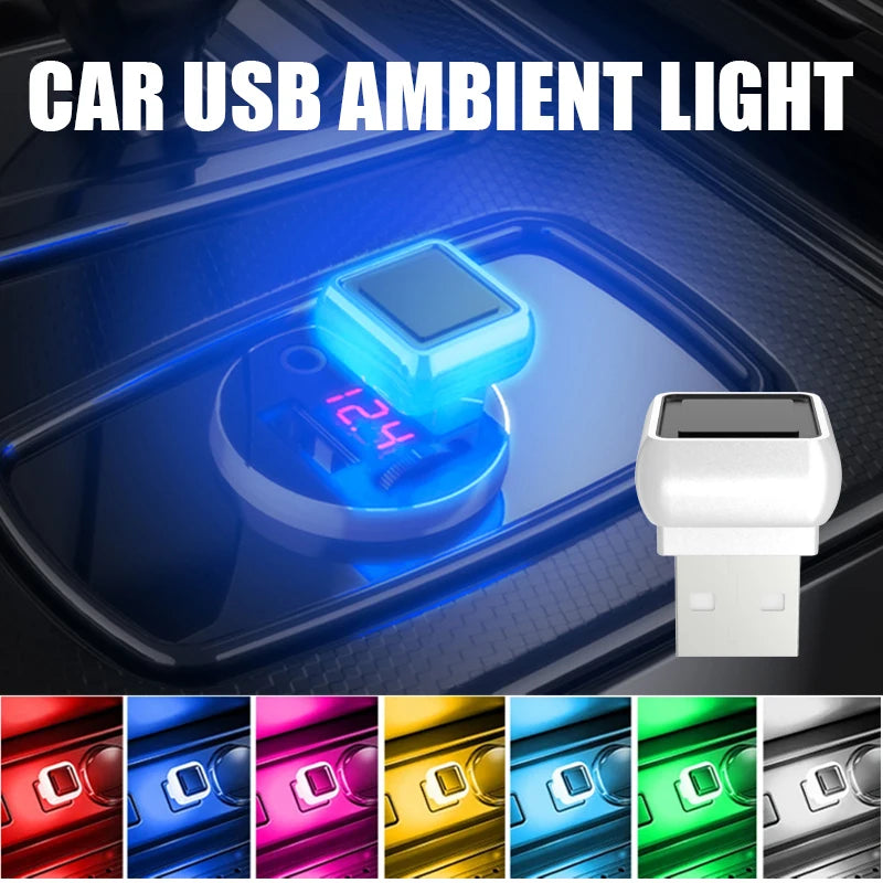 USB Ambient Lighting Square Portable Bedside plug-and-play