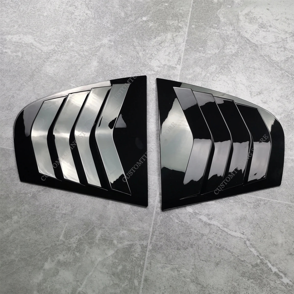 For BMW E87 Rear Window Louvers 116I 116D 118D 118I 120D 120I