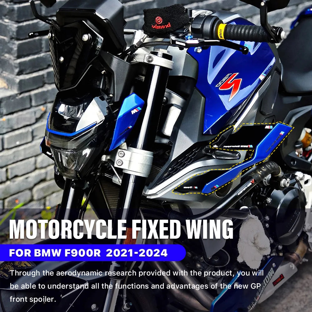 For BMW F900R F 900 R Motorcycle Fairing Fixed Wings 2021-2024