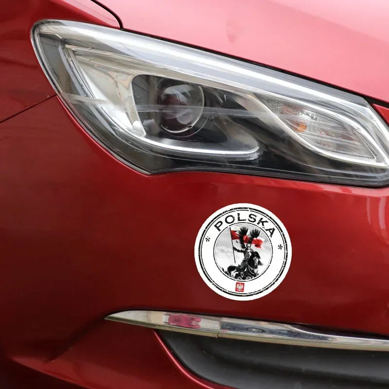 For Golf 5 Kia Ceed SEAT Fashion Sticker Poland Polska Husarz