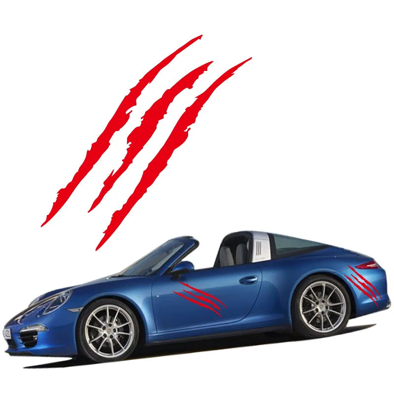 Ghost Claw Stickers Hood Vinyl Sticker Creative Modification
