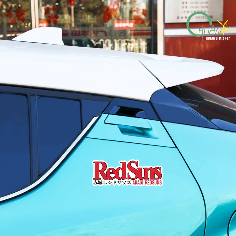 Initial D Chicheng Redsuns Red Sun Racing Team Reflective