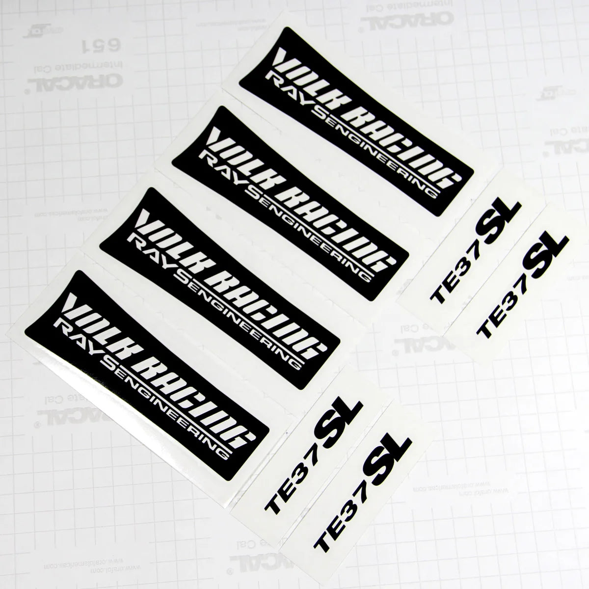 For Raysengineering TE37SL Sticker Motocross Racing Automobile