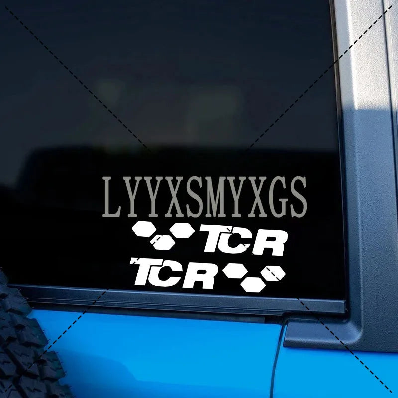 Personality self-adhesive Tcr Sticker Rear Window Bumper