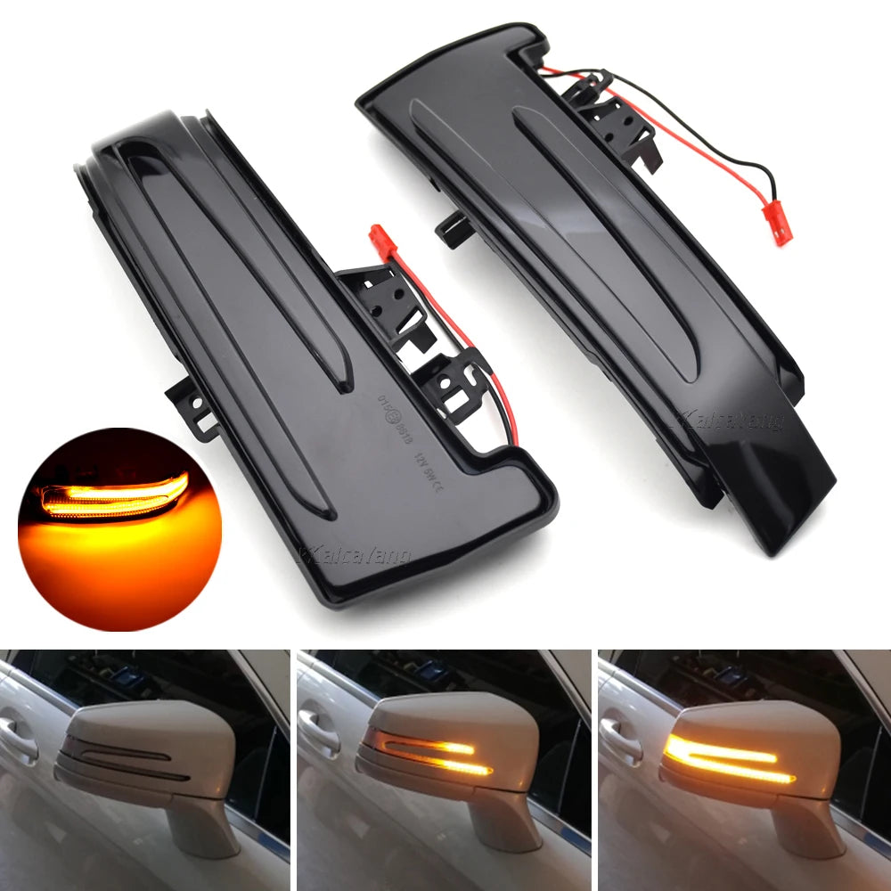 For Mercedes Benz W204 Cla A 2PCS B C E S Gla Glk Cls Class
