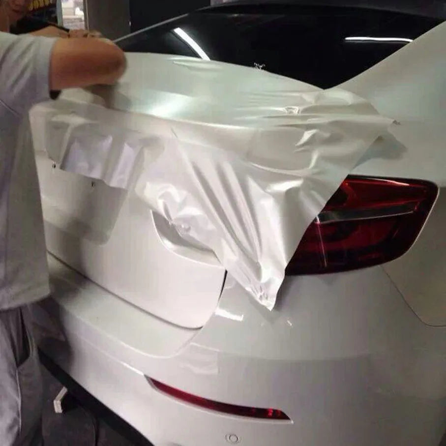 Highest Ceramic White Matte Matt Vinyl Wrap Stickers Bubble