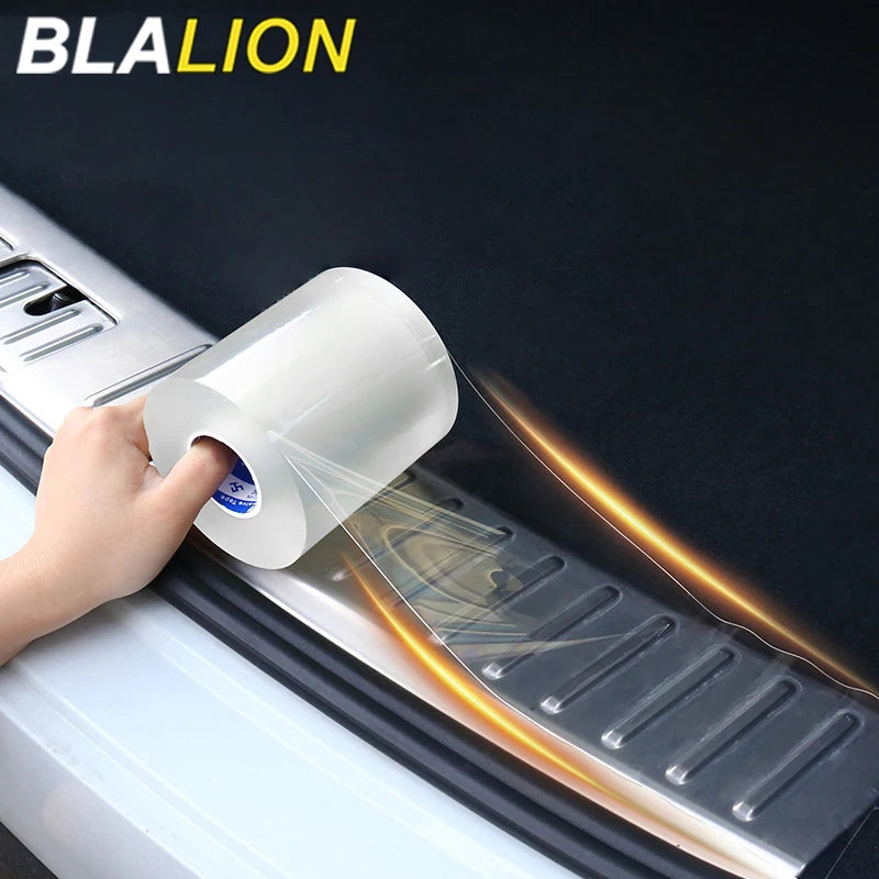Blalion Transparent Door Protector Sticker Anti Scratch Tape