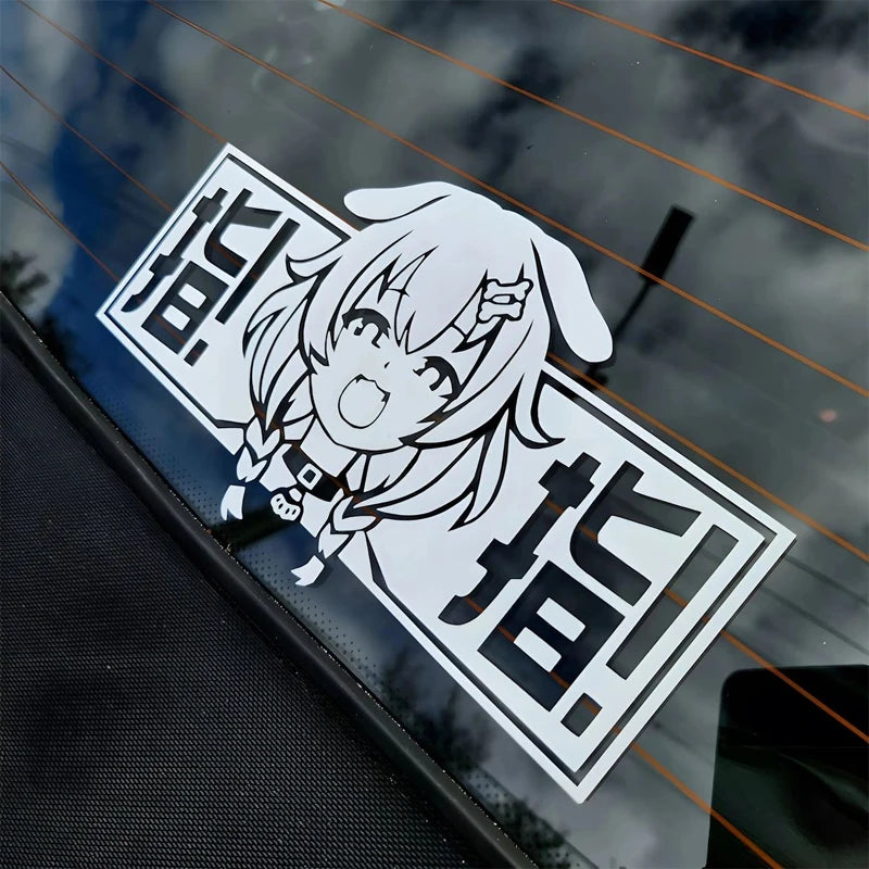 Korone Inugami Decal Japanese Jdm Anime Sticker Cars Windows