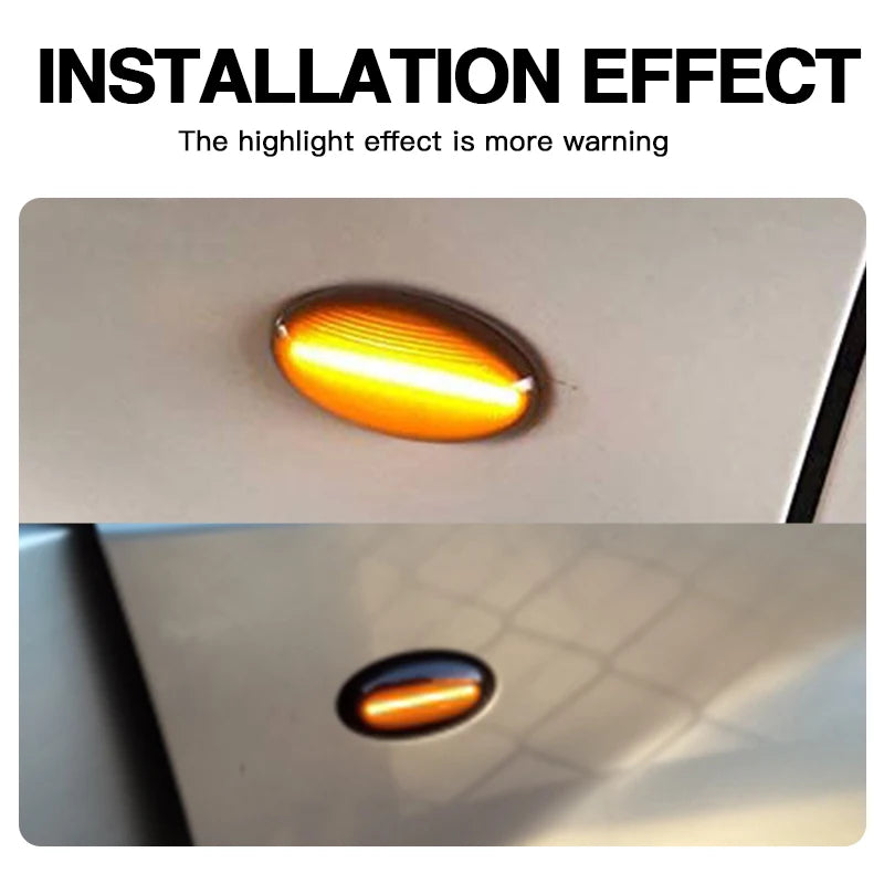 For Citroen Berlingo 2002-2015 2017 2018 2X Dynamic Turn Signal