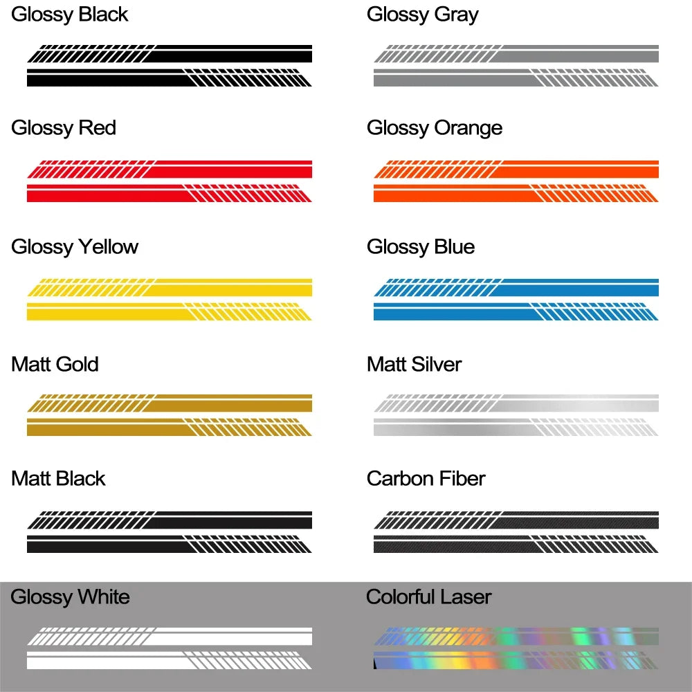 For Audi BMW Mercedes Ford VW Bonnet Cover Sticker Toyota Nissan