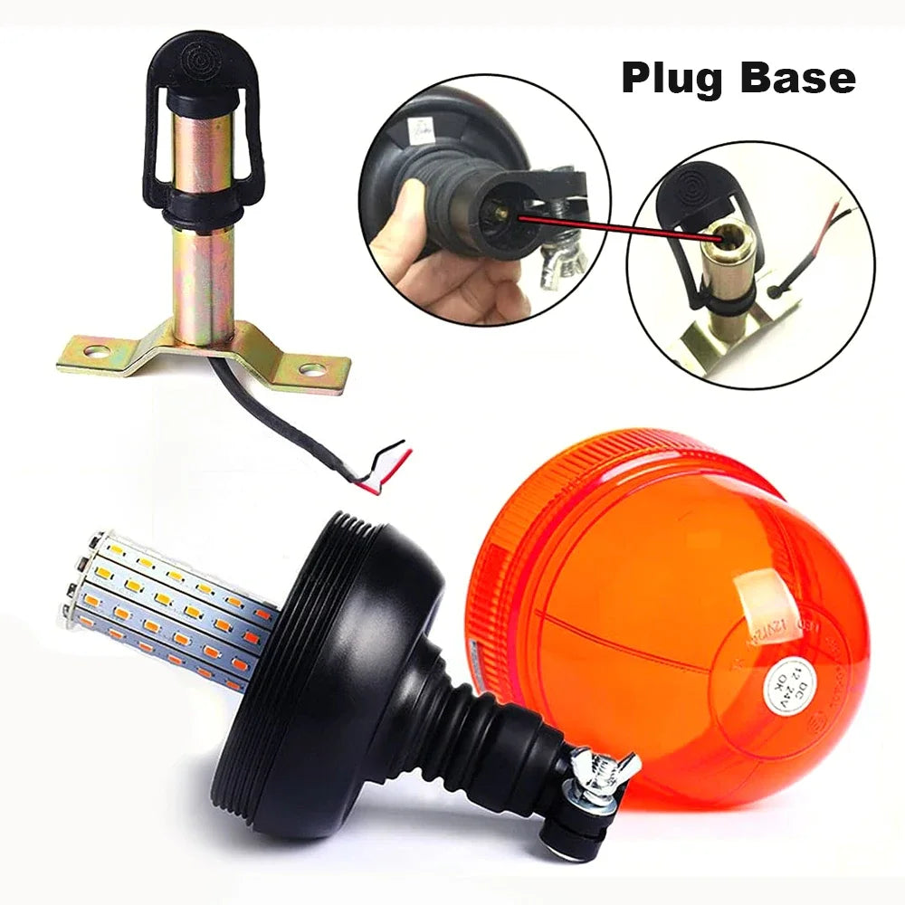 For j-Deer Rotating Flash Strobe Lamp jaln7 Beacon Warning