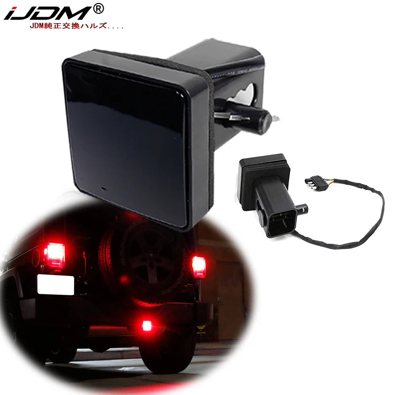 Trailer Hitch Receiver Cover Brake Tube Pin Signal Warning