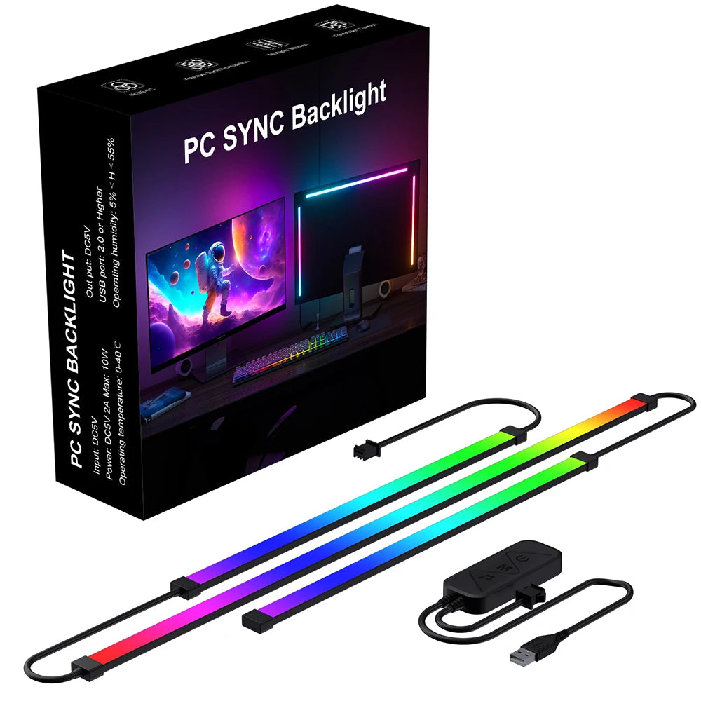 Smart Ambient Tv Lighting Display Sync Strip RGB Dream
