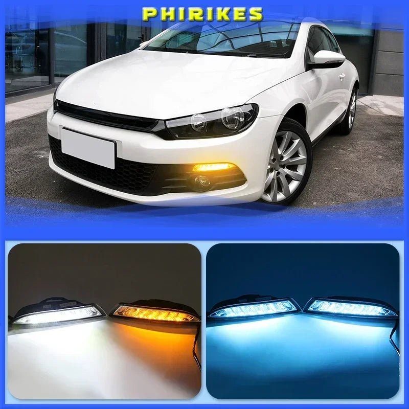 For VW Scirocco 2008-2013 Front Side Marker Amber Turn Signal
