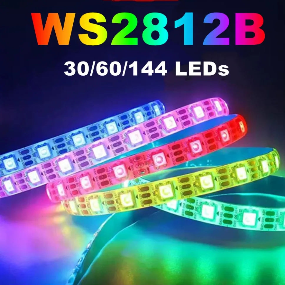 ws2812b 5050 Rgbic Smart Strip WS2812 Individually Addressable Ic