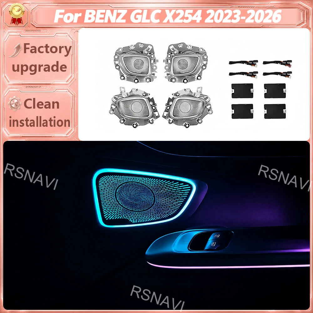 Midrange Speaker Covers Ambient Lighting Compatible