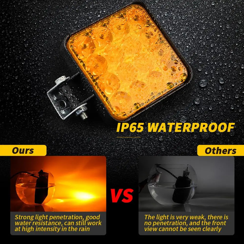 Work Brightness Neon Night Cars Truck off-road Vehicles SUV