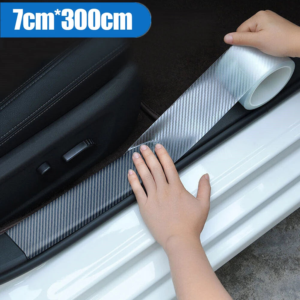 For Vehicle Door Thresholds Door Sill Protective Cover Sticker