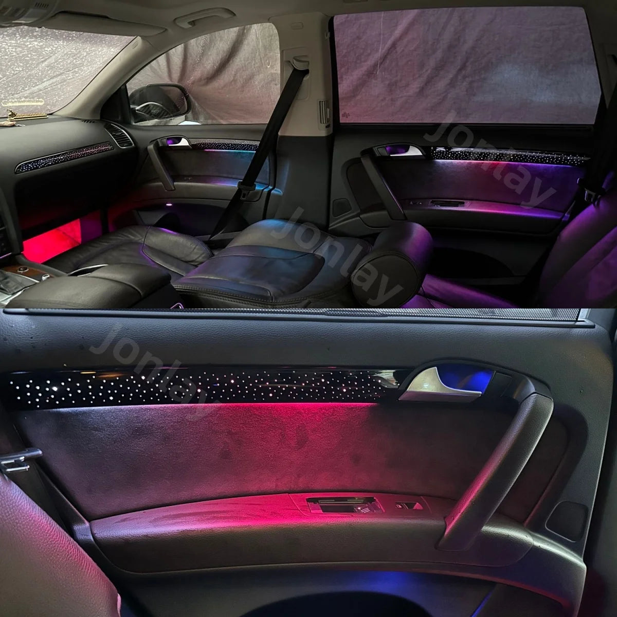 For Q7 2006-2015 Ambient Light Interior Atmosphere Trim Lighting
