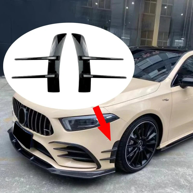 For Benz A-Class A180 A200 A220 Pair Side Fender Vent Air Wing