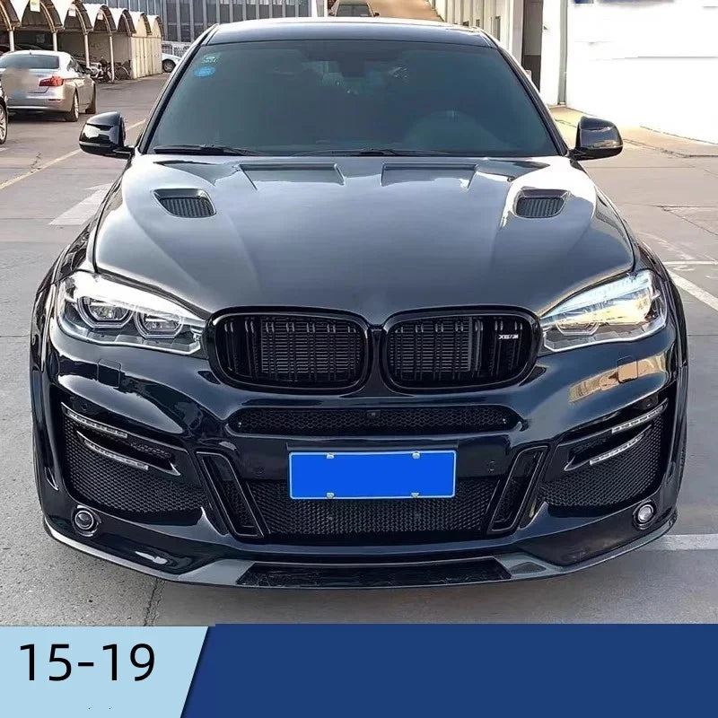 For BMW X6 F16 15-19 Modified Body Kit Front Bumper Rear Tail