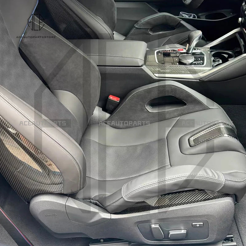 For BMW G87 M2 G80 G81 M Carbon Bucket SEAT Bolster Genuine