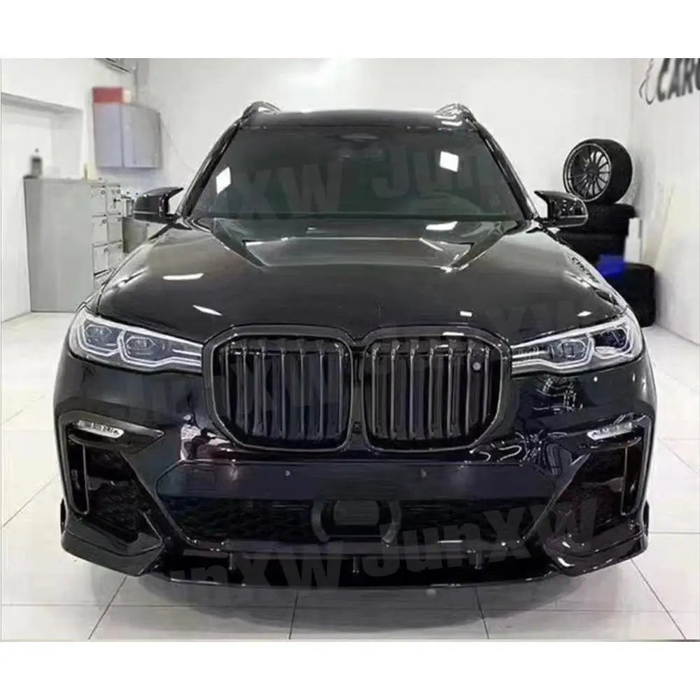 For BMW X7 G07 M Sport Carbon Fiber Body Kit 2019-2021 Front Lip