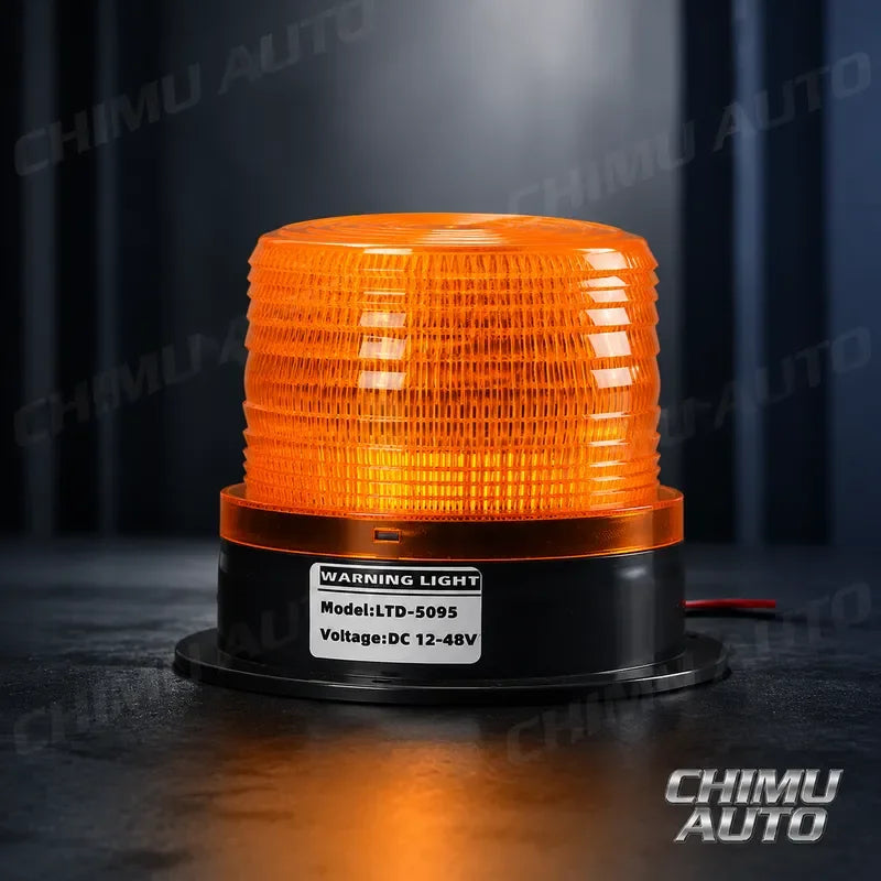 For School Bus Chimu lte-5095 Magnetic Warning Rotating Yellow