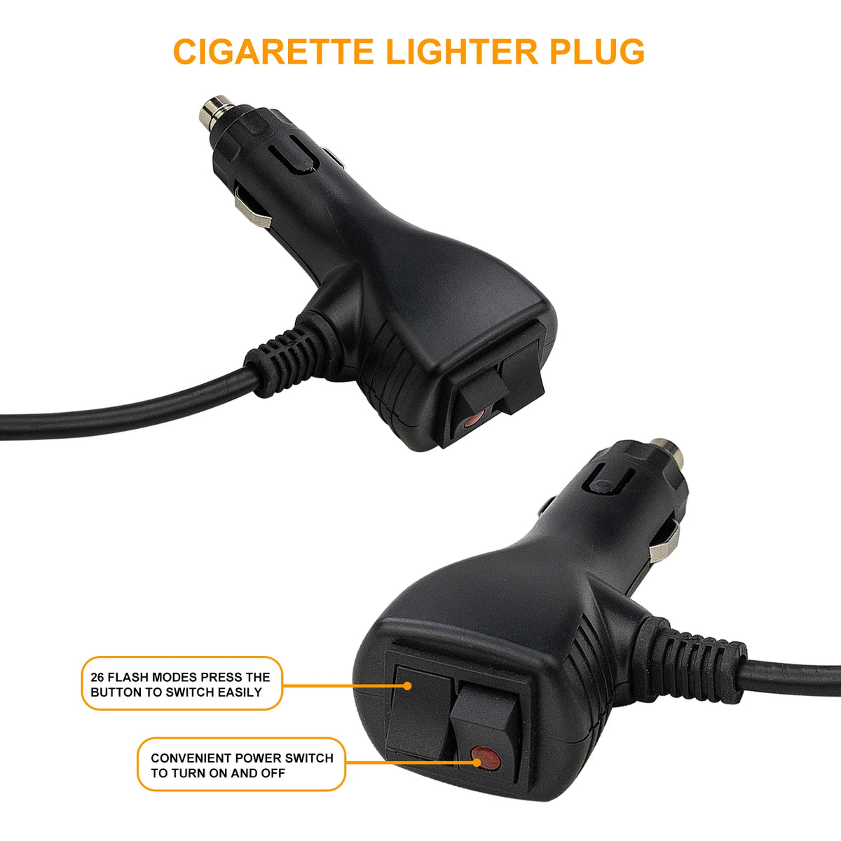 29.5 Emergency Amber Double Side Flashing Strobe Work Bar