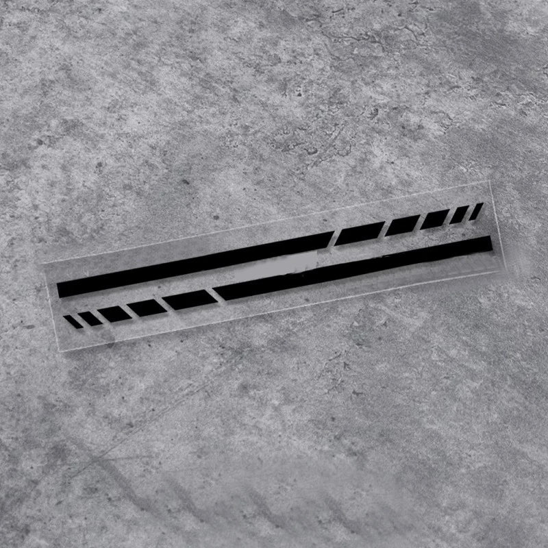 Horizontal Stripe Sticker Removable Waterproof Window Body Pvc