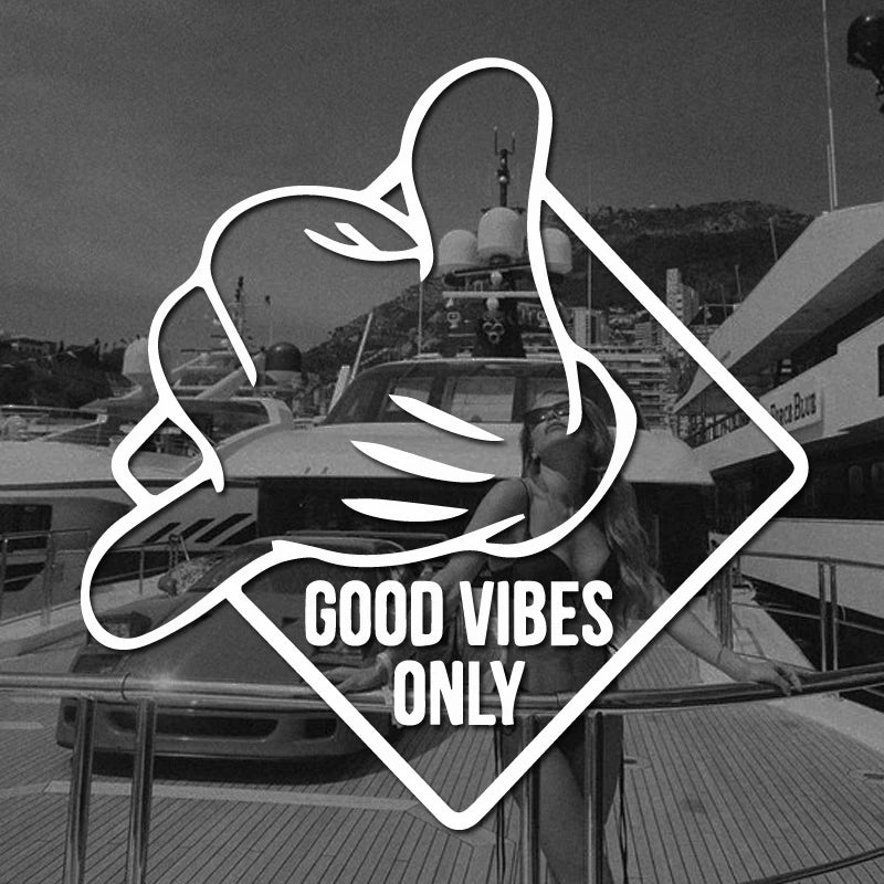 Good Vibes Only Stickers Creative Fashion Sticker Cars Trucks