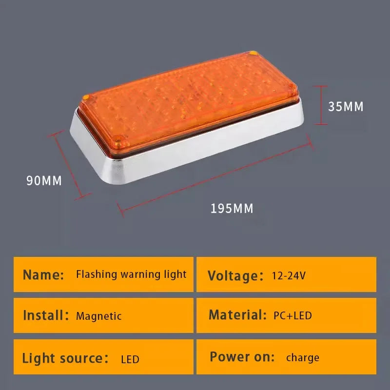 Illuminations Trailer 12V 24V Warning Magnetic Beacon Signal