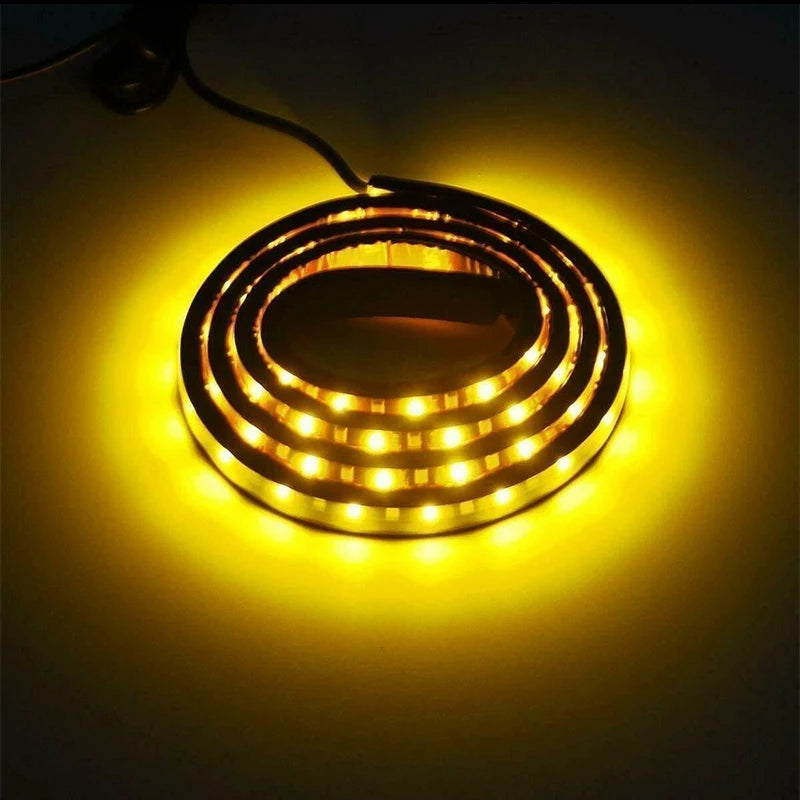For Chevrolet Dodge Ford GMC Jeep White Amber dual-color