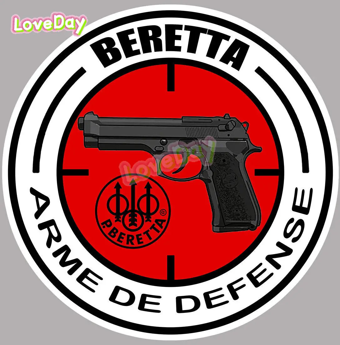 Beretta S Logo Die Cut Decal Sticker Club Wall